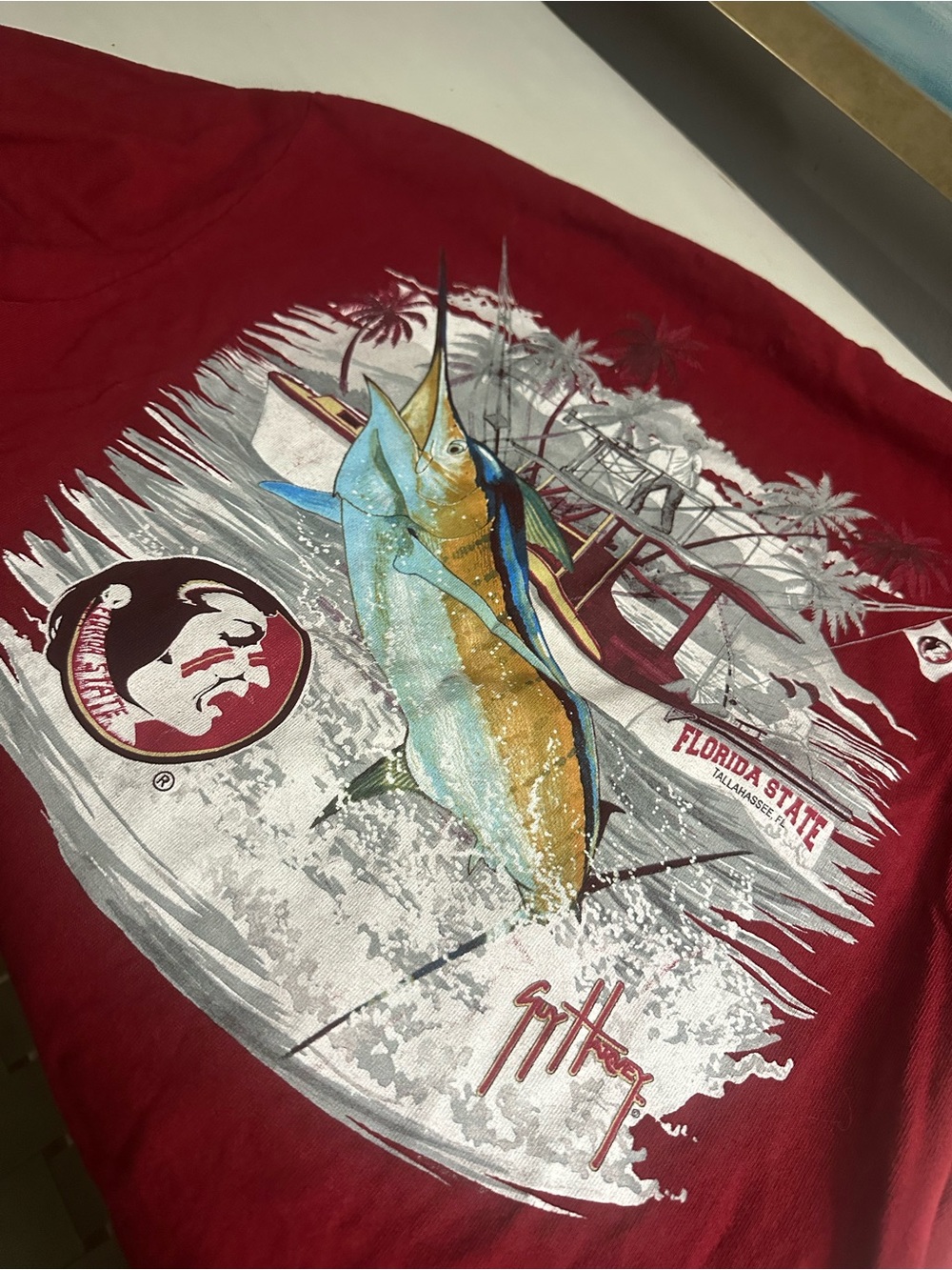 ORIGINAL FSU LOGO Guy Harvey t shirt